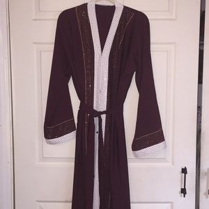 Beautifully embellished long gown.